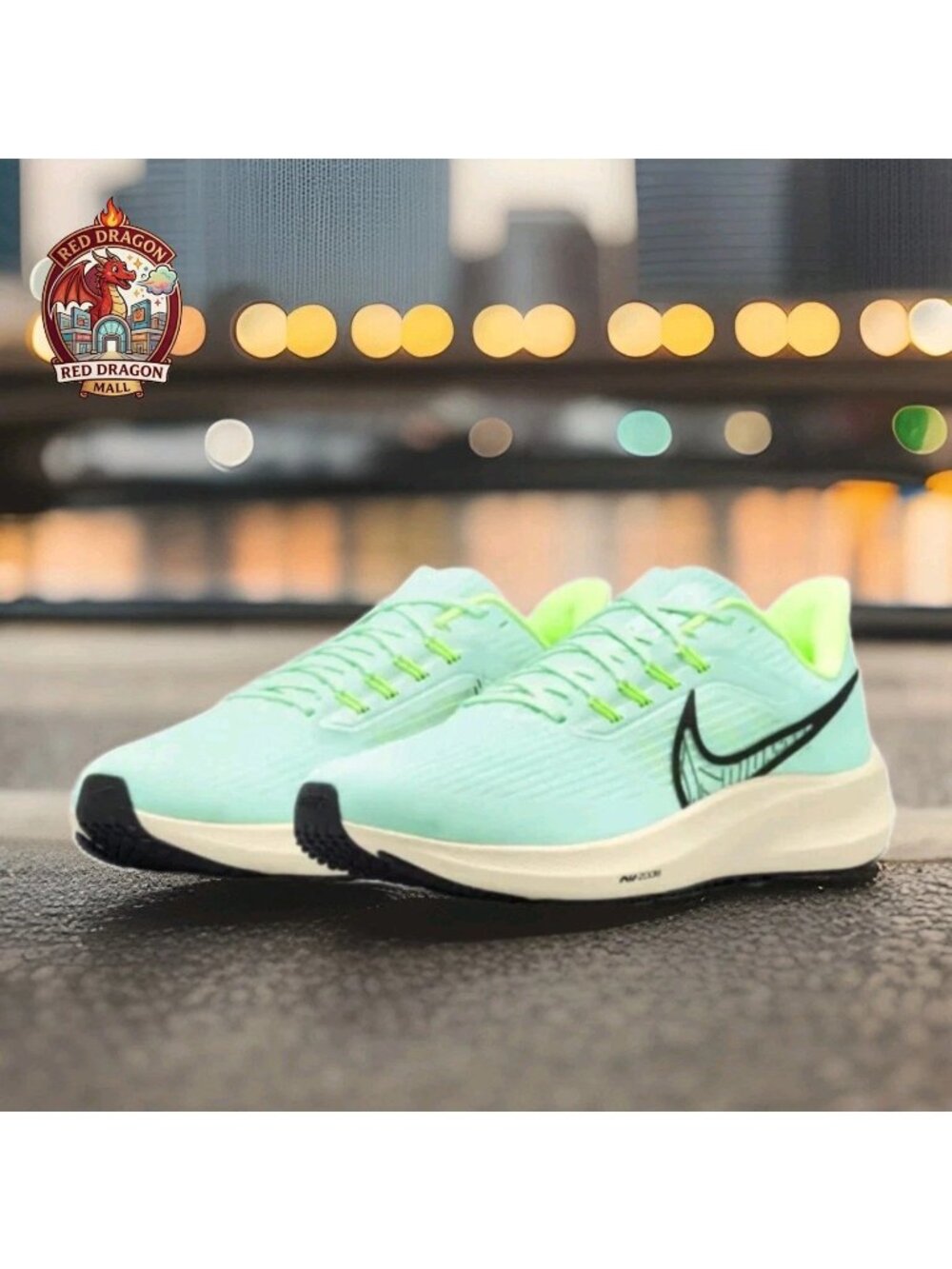 Nike Air Zoom Pegasus 39 Barely Green Mint Foam Volt DH4071 301 - Men's Size 11